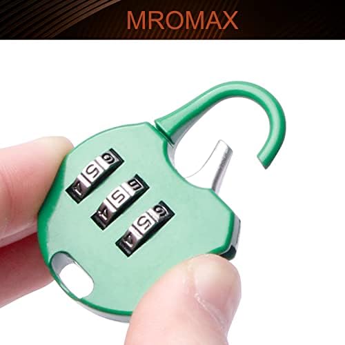 Mromax 3-znamenkasti kombinacije kataloki Sigurna šifra zaključana Mini cink legura resetabilna brava,