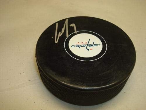 Dmitry Orlov potpisao Washington Capitals Hockey Puck Autographed 1D-Autographed NHL Pucks