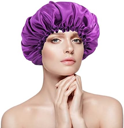 Tuš kabina za žene - stilski vodootporni kap za tuširanje mekane multifunkcionalne kapice za kosu za višekratnu