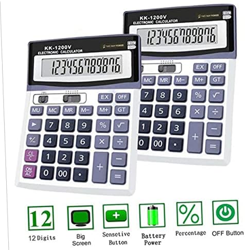 Hapinary 12 Kancelarijski kalkulator Kompjuter TI kalkulator Financijski prenosni kalkulator Elektronski