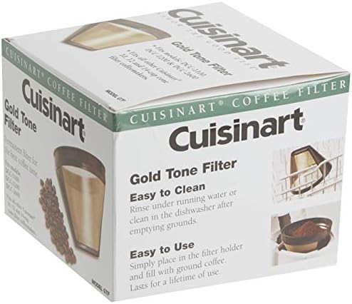 Cuisinart - CPO-850P1 CPO-850 pivara za kavu, 8 šolja, nehrđajući čelik i GTF zlatni tonski filter
