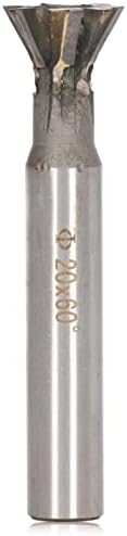 Glodalica za 60 stepeni 20mm 6 flauta karbide glodalica sa ravnim drškom za rezače od nerđajućeg