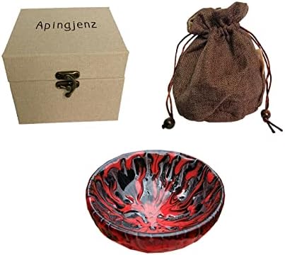 Apingjenz mitska zvijer jedinstvena kineska čajna čaj Jianzhan + poklon kutija crvena glatka glazura