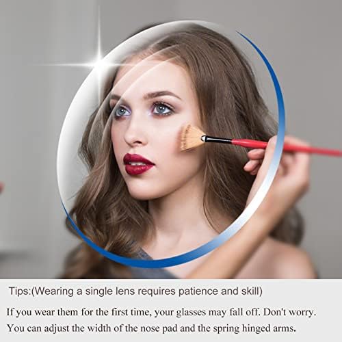 Esavia povećala za šminkanje za žene jedna naočara za čitanje sa jednim objektivom Make Up aplikacija