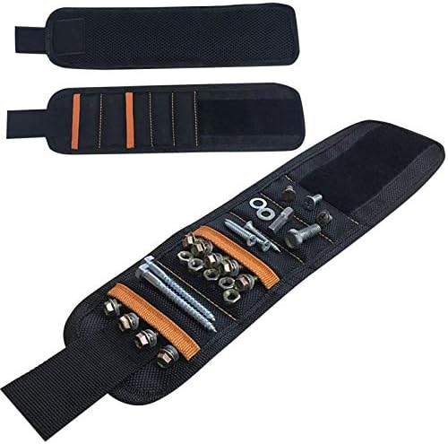 Gatoooko magnetski uređaji za narukvicu za muškarce, prijenosni pojas alata sa 15 magneta