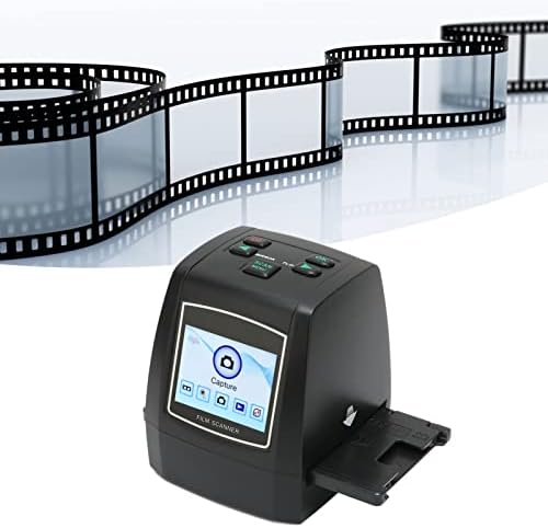 Digitalni film i skener slajdova mobilni skener filma, 2,4 inča LCD ekran u boji prijenosni skener