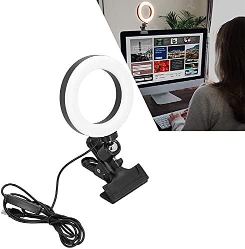 Shanrya LED svjetlo, rotacija od 360 stepeni 12 cm Svjetlo za šminkanje USB napajanje Kućne potrepštine za