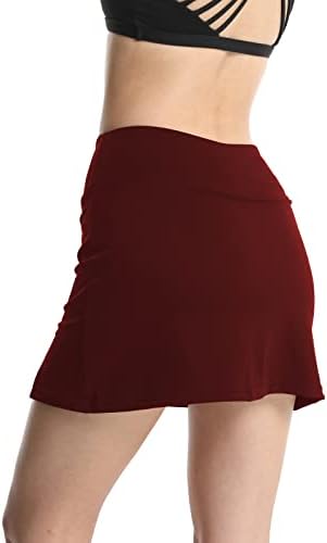 Baihetu tenis suknje za ženske mini suknje sa šorcs golf skrots suknje s džepovima