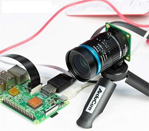 Arducam C-mount objektiv za 12MP IMX477 Raspberry PI kameru, 16 mm žarišta sa C-CS adapterom, ručnim fokusom i podešavanjem otvora
