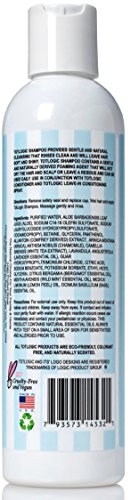 TotLogic Kids šampon i set regeneratora - bez sulfata i parabena, bez ftalata, netoksične prirodne formule na biljnoj bazi-nježni & hipoalergeni za osjetljivu kožu, mirisni esencijalnim uljima