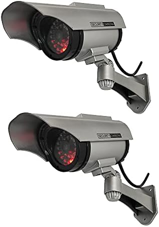 Yuarisx Solarna lažna lažna sigurnosna kamera Bullet CCTV nadzor sa simuliranim LED realističnim