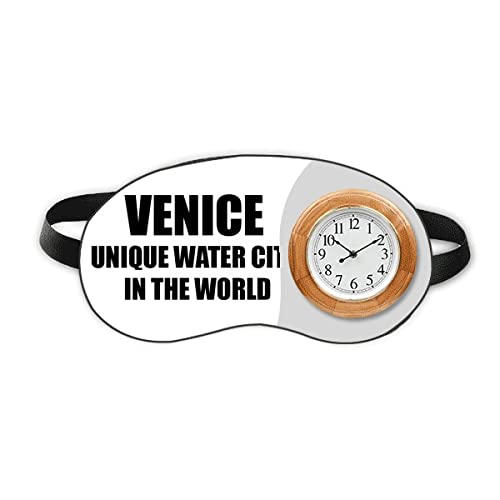 Venecija je jedinstveni vodeni grad za spavanje za glavu za oči