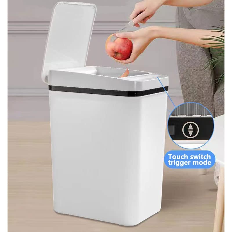 Xdchlk pametna kanta za smeće za kupatilo kuhinjske automatske kante za otpatke vodootporne kante