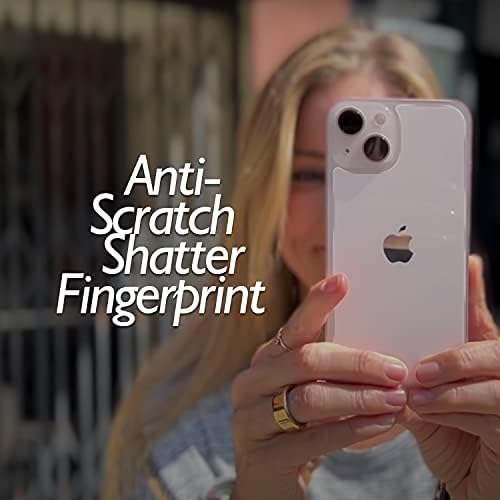 Shacoryze Zaštitnik zaslona za iPhone 13 [2-pack], stražnje kaljeno staklo [Haptic Touch] Temperatura stakla Film Premium HD claritet protiv prsta / ogrebotina kompatibilna sa iPhoneom 13