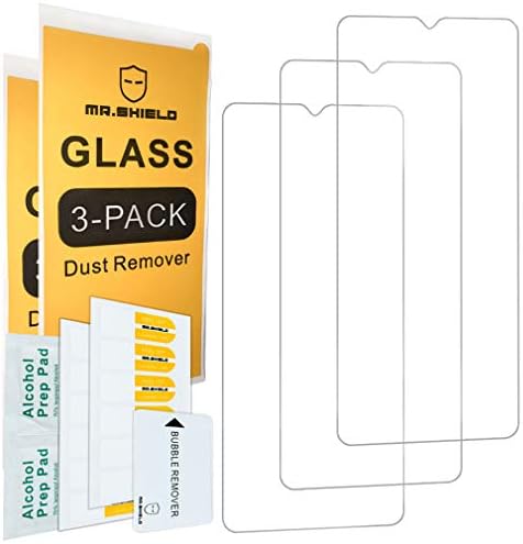 Mr. štit [3-Pack] dizajniran za OnePlus 7T [kaljeno staklo] zaštitnik ekrana sa doživotnom zamjenom