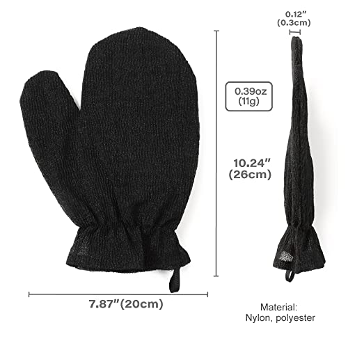 Gruba rukavica za piling [ dizajnirana u Japanu ] tvrda rukavica za piling za tuširanje )