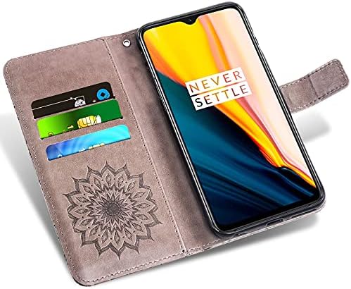 Asuwish futrola za telefon OnePlus 7 6t novčanik sa kaljenim staklom Zaštita ekrana koža Slim