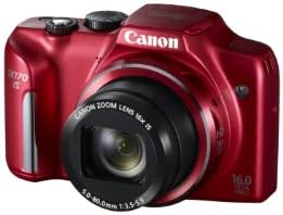 Canon PowerShot SX170 je digitalna kamera od 16.0 MP, Crvena