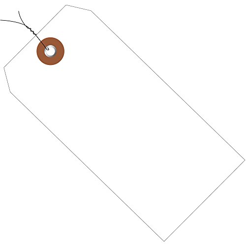 Top Pack Supply Plastic shipping Tags, Pre-Wired, 4 3/4 x 2 3/8, plava