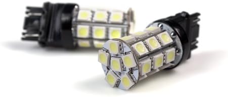 Streetglow White 3157 SMD LED kočnica / repna žarulja - par