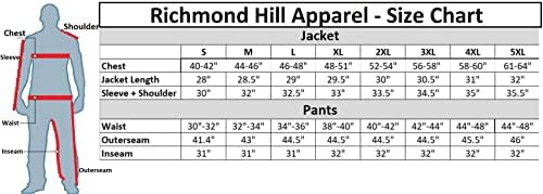 Richmond Hill Muška trenerka klasična activewear puna zip track jakna i tračnice jogging odijelo