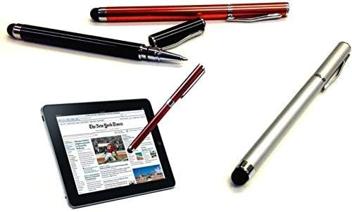 TEK STYZ PRO STYLUS + PEN radi za Samsung Galaxy Tab A7 10.4 s prilagođenim osjetljivim dodirom i crnom tintom