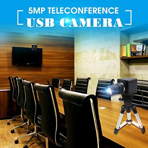 Hotpet 5 megapiksela USB kamera 5-50mm Varifokalna sočiva Web kamera HD 2592X1944 15fps USB kamera