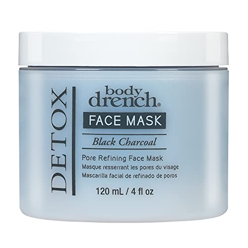 Detox maska za lice od crnog uglja, 4 oz