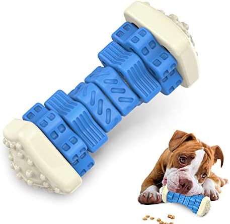 Pas žvaće igračku za agresivne žvakače od Samsco, za srednje i velike pasmine, čišćenje zuba, dizajn za doziranje