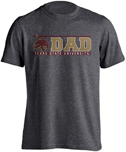 Sport Svoju Opremu Texas State Bobcats Tata Ponosan Roditelj T-Shirt