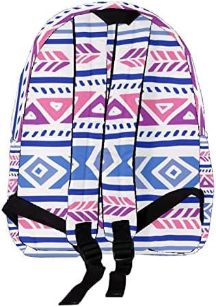 VBFOFBV putni ruksak, backpack laptop za žene muškarci, modni ruksak, geometrijski ljubičasti