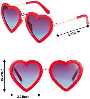 Dječije naočare za Sunce u obliku srca naočare za srce za male djevojčice i dječake