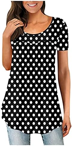 Trendy Casual lagani duksevi veće veličine Tie-dye dugi rukavi ljetne košulje za žene Crew Neck Fashion