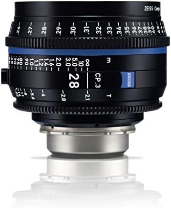 ZEISS kompaktan Premijer CP.3 velikog formata, ručni fokus, kino objektiv punog okvira, 28mm T2. 1, EF-Mount
