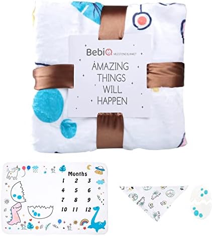 Mjesečni Milestone deka za dječaka & amp ;Girl-Premium flanel novorođeni Set, personalizirana beba koja