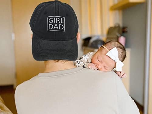 Djevojka kćer Tata šešir za muškarce, Fathers Day rođendanski pokloni od kćeri, Papa Funny Podesiva vezena bejzbol