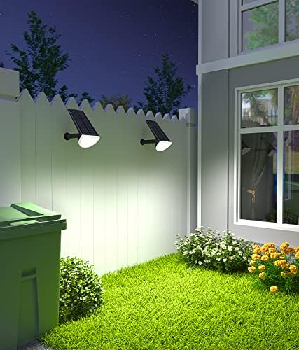 ROSHWEY Solar spot Lights Outdoor - 600lm vodootporni pejzažni reflektori za dekorativno osvjetljenje,
