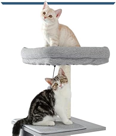 WALNUTA Multi-Level Cat Tree Play House Climber Activity Center Tower Hammock Condo Furniture Scratch