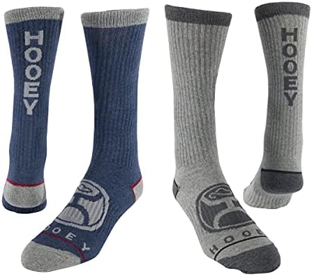 HOOey muške atletske čarape za čizme, čarape za čizme inspirisane Zapadom za muškarce
