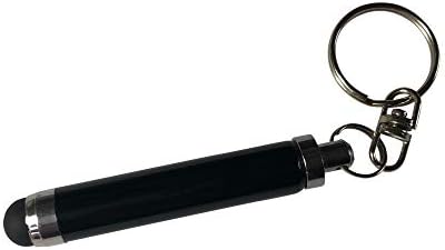 Boxwave Stylus olovka Kompatibilan je sa Lenovo ThinkSmart HUB 60 - Bullet Capacitivni olovci, Mini olovka sa privjeskom na kopnu - Jet crna