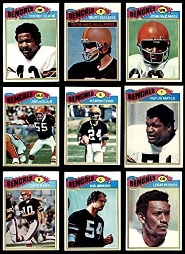 1977. TOPPS Cincinnati Bengals Team Set Cincinnati Bengals VG / Ex + Bengals