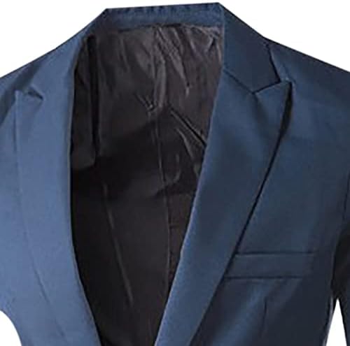 Muški casual slim fit odijelo jaknu 1 dugme dnevni blejler čvrsti poslovni sportski kaput