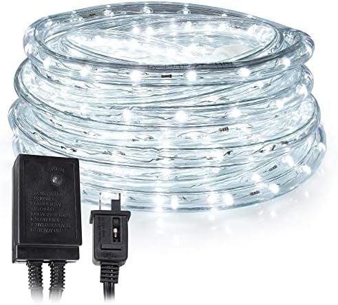 WYZWorks Cool White 150ft LED 2/2 DEBOD 8-MODE Svjetlo, treperenje, blejanje, pulsiranje, vanjsko vodootporno