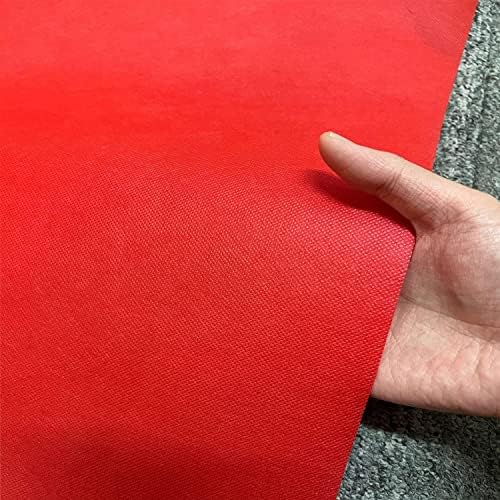 Crveni tepih Aislen trkač za zabavu 24 u × 15 Ft, 80 GSM crveni novitet poliesterski tkanini