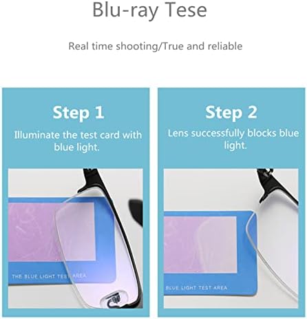 Flyrangoov naočare za blokiranje plavog svjetla za muškarce / žene Poluokvir, naočare za kompjuterske