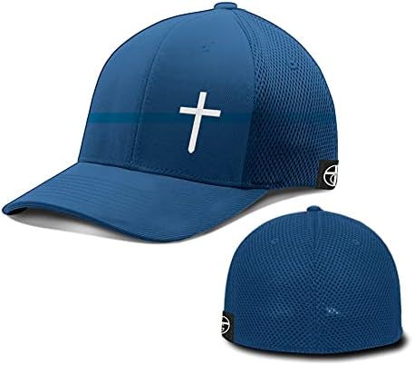 Naš istinski Bog Cross Flexfit Hat za ležerne haljine - bejzbol kapa za muškarce prozračno Flex