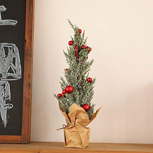 Prettyzoom 1pc Mini božićno dekor Crabapple Ball Xmas Tree Božić ukras za božićnu unutrašnju zabavu