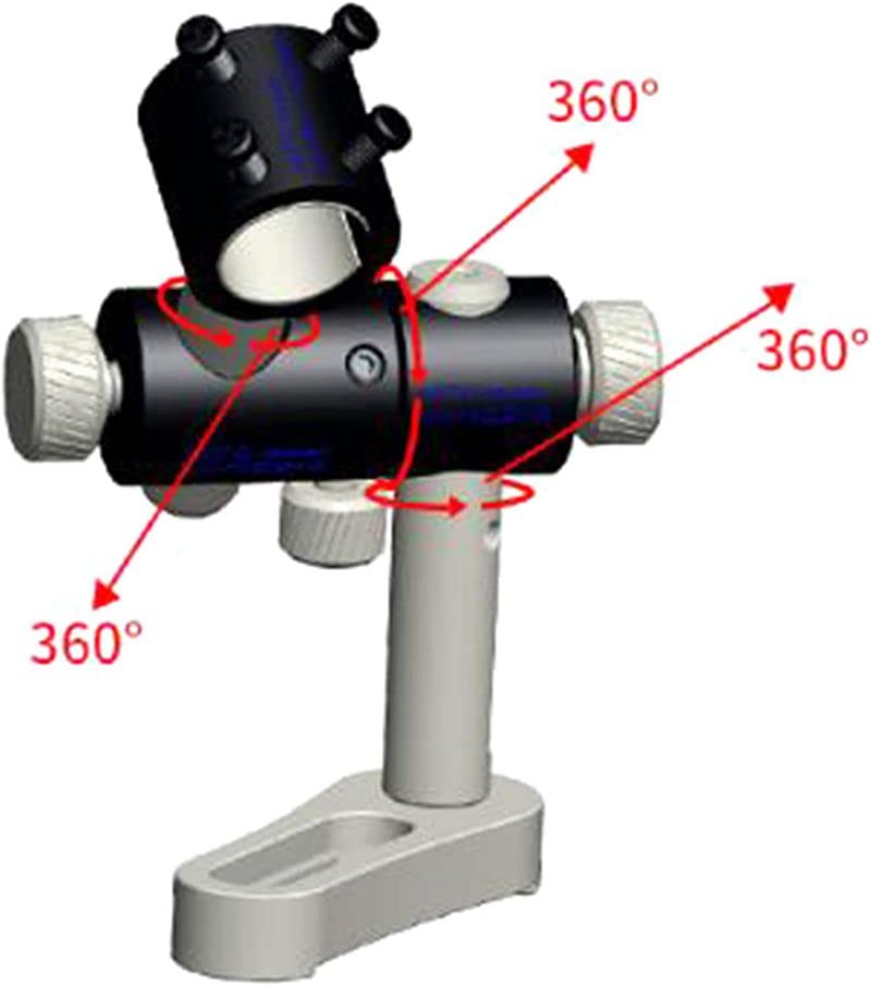 21.5mm Troslojna držač / stezaljka / nosač za 20 mm 21 mm laserski modul ili baklja hlađenje hladnjakom
