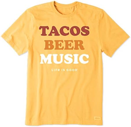 Život je dobar muški drobilac tacos, pivo, muzika