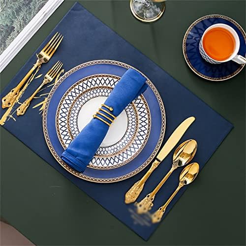Llly plavi keramički pribor za jelo za pribor za jelo za večeru Posuđe posuđe PLACEMAT Kompletan set